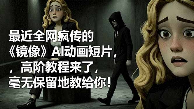 全网疯传！《镜像》AI动画高阶教程来了，毫无保留全教给你！