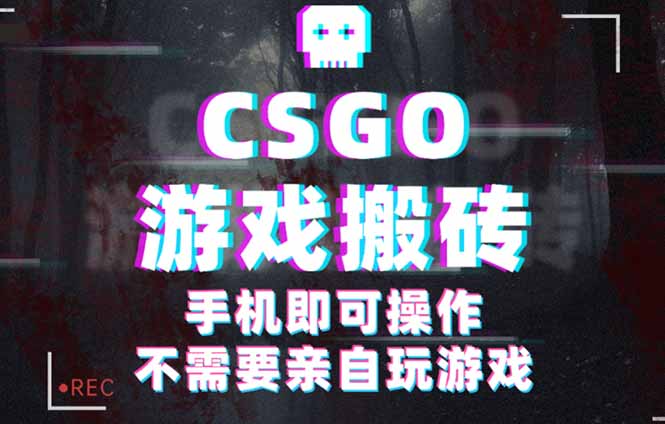 CSGO挂机捡漏：年底小高峰单日扫货500+，手机操作轻松上车吃肉