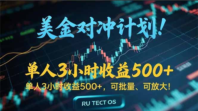 长久稳定美金项目:3小时赚500+,支持公司实地考察操作