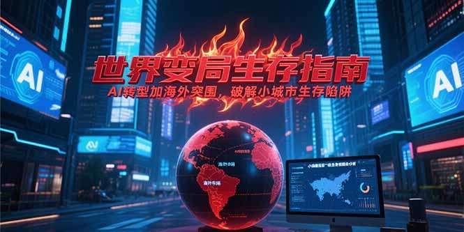 世界变局下小城市生存指南：AI转型+海外突围，破解发展困境