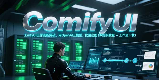 ComfyUI工作流新突破!OpenAI三模型一键批量出图(保姆级教程+工作流下载)
