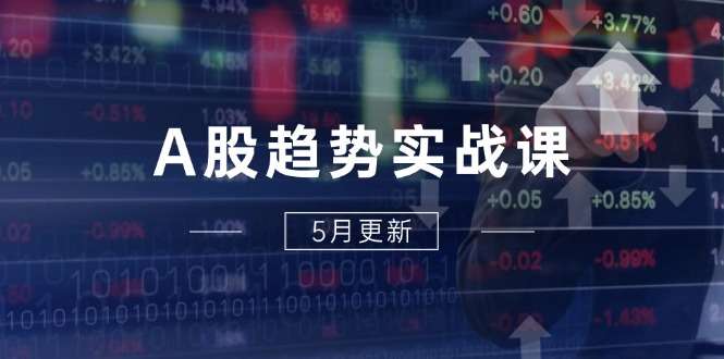 主力动向+政策红利双驱动：A股2025全年策略实战课（5月更新）