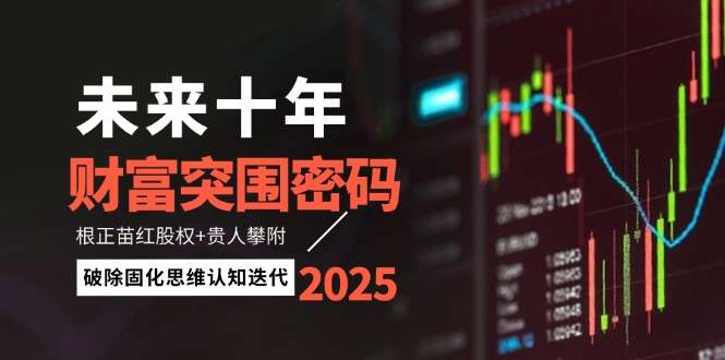 未来十年财富突围密码:国企根脉股权+政策贵人赋能,破除固化思维认知迭代