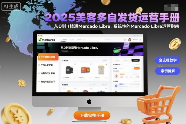 2025美客多自发货运营指南：从0到1系统化精通Mercado Libre全流程