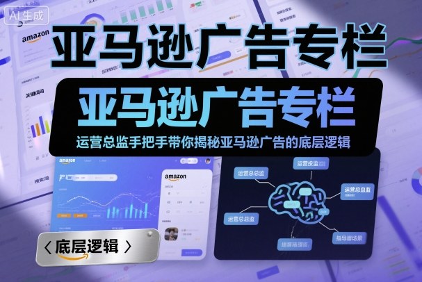 运营总监揭秘：亚马逊广告底层逻辑深度解析