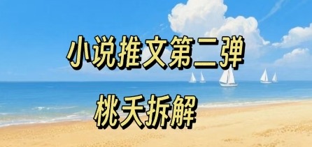 小说推文项目保姆级全流程教程（第二期）：0粉无门槛，新手小白必看！