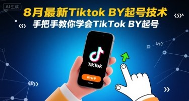 8月最新TikTok搬运起号方法：保姆级教程，手把手教你从0到1快速起号