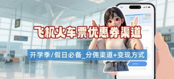 学生党开学季必看：机票火车票优惠券申请渠道+全攻略，速存！