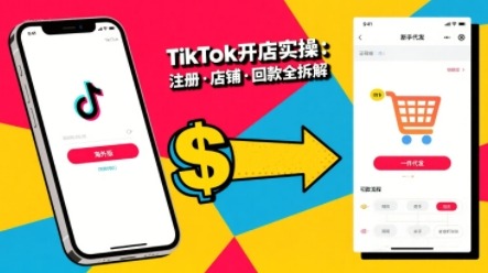 TikTok开店投流从入门到精通：基础实操+高阶技巧全攻略，新手到进阶一课掌握