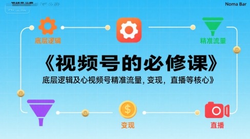 视频号底层逻辑必修课：精准流量获取+直播变现全攻略