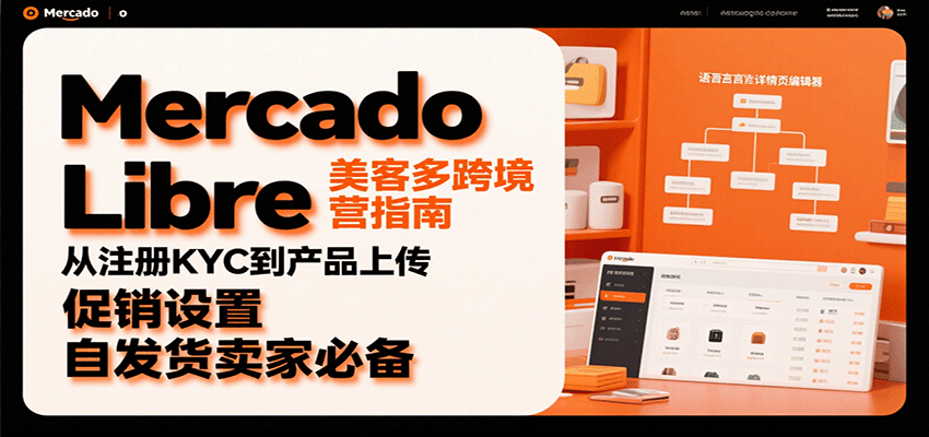 自发货卖家必看：Mercado Libre美客多跨境运营全流程指南（注册KYC/产品上传/促销设置）