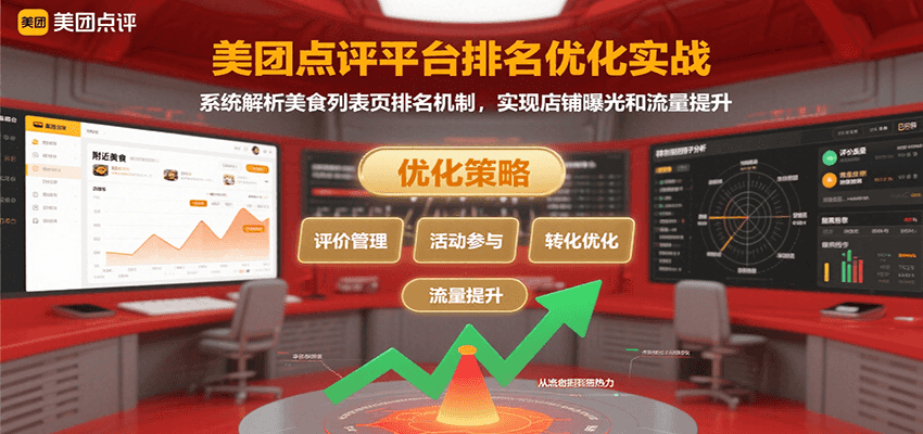 美团点评美食列表页排名优化实战：系统解析排名机制，提升店铺曝光与流量