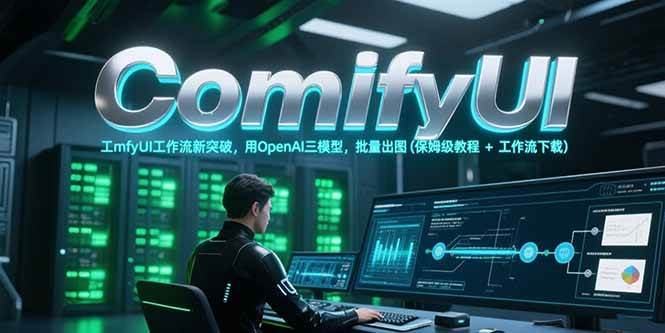ComfyUI工作流新突破：OpenAI三模型批量出图保姆级教程+工作流下载