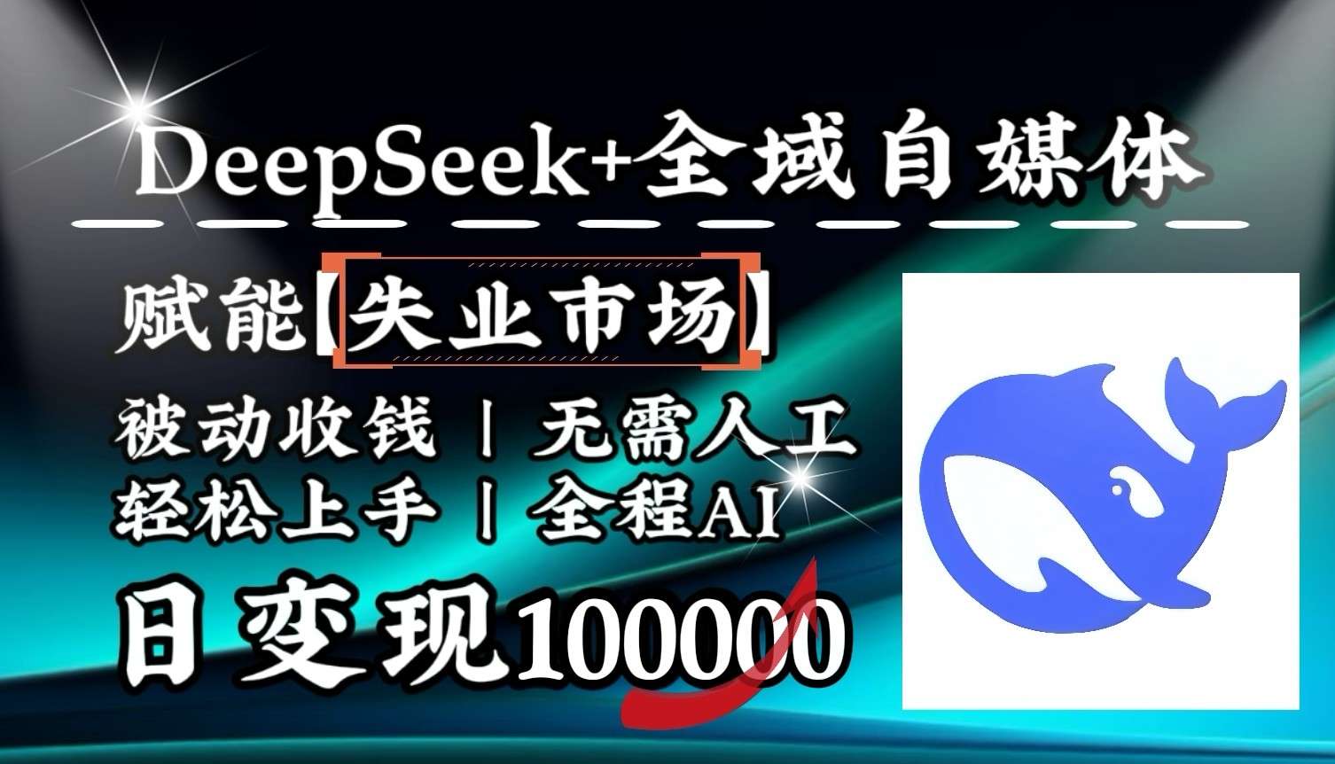 DeepSeek降维打击失业市场：全自动操作满足人人刚需，单月利润轻松破100000＋