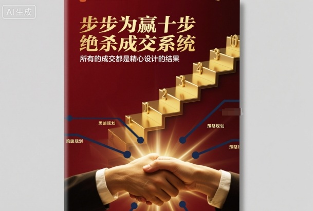 十步绝杀成交系统：步步为赢，成交都是精心设计的必然结果