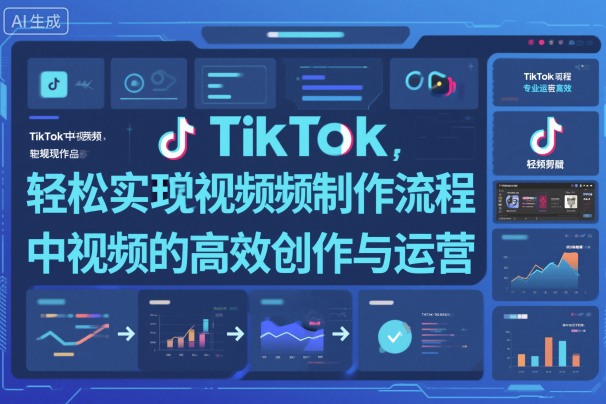 TikTok视频制作全流程：轻松实现高效创作与运营指南