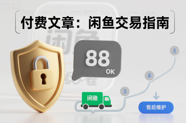 闲鱼交易防坑指南：3招降低被坑被骗风险，新手必看避坑技巧