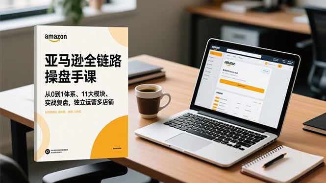 亚马逊全链路操盘手课：从0到1体系搭建+11大模块实战复盘，独立运营多店铺指南