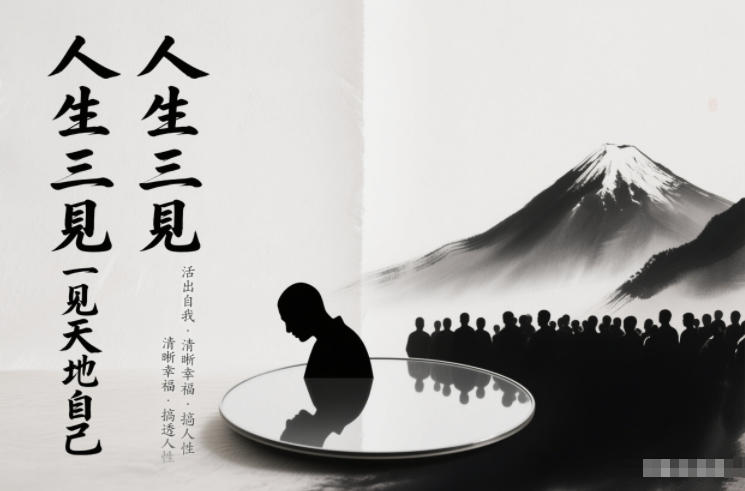 人生三见：见天地、见众生、见自己，搞透人性才能活出自我，拥有清晰幸福人生