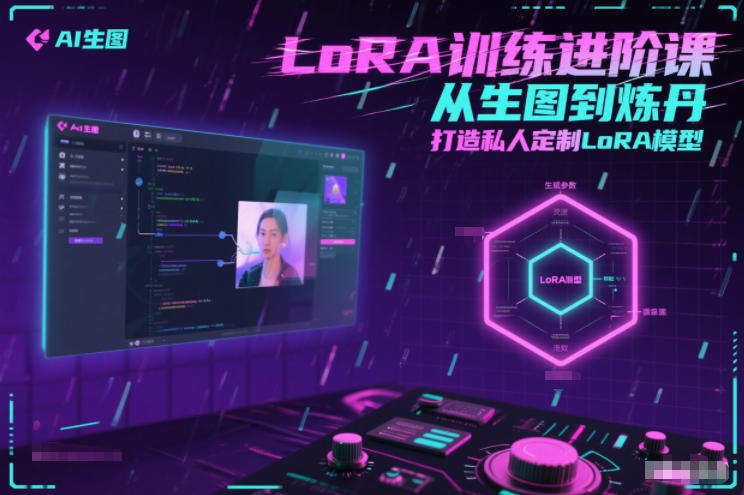 LoRA训练进阶教程：从基础生图到高效炼丹，打造专属定制LoRA模型