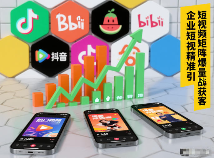 企业短视频矩阵精准引流爆量战法：获客增长实战攻略