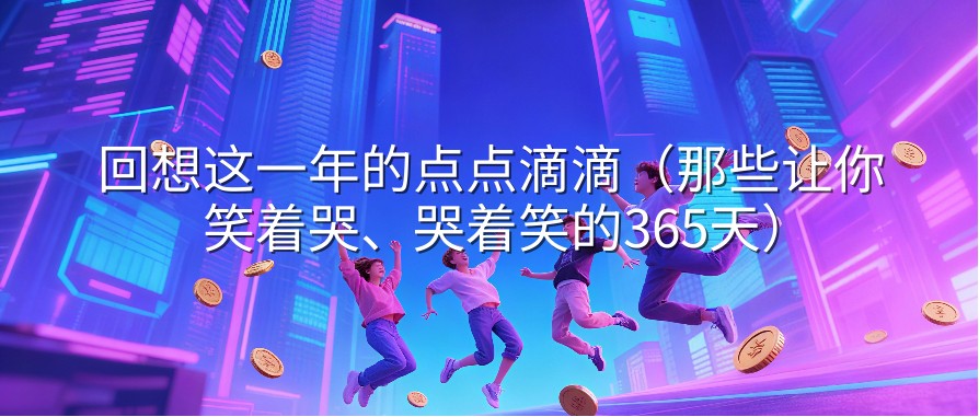 回想这一年的点点滴滴（那些让你笑着哭、哭着笑的365天）