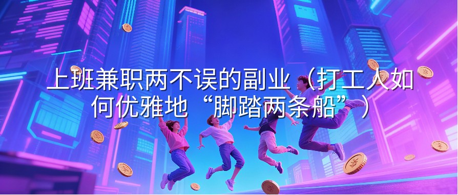 上班兼职两不误的副业（打工人如何优雅地“脚踏两条船”）