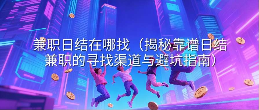 兼职日结在哪找（揭秘靠谱日结兼职的寻找渠道与避坑指南）
