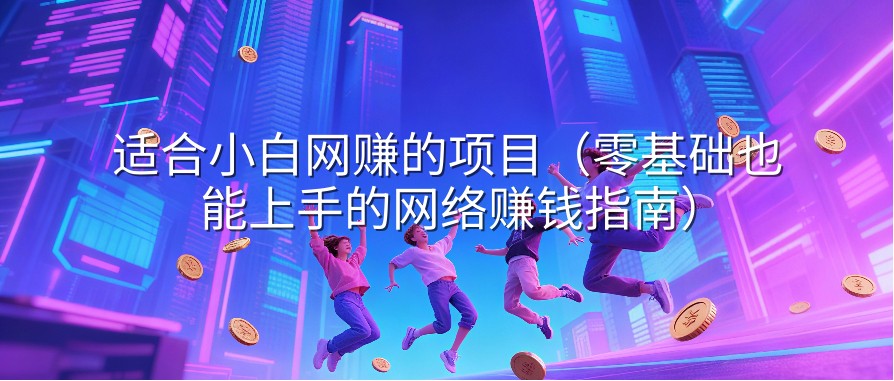 适合小白网赚的项目（零基础也能上手的网络赚钱指南）