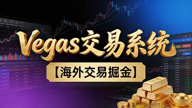 普通人操盘手第二期：Vegas交易技术+聪明软件，日赚50-100U