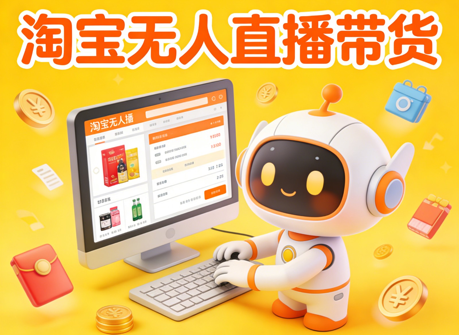 揭秘淘宝无人直播带货：24小时自动卖货，月佣金1W+，不违规不封号，不用露脸真实方法