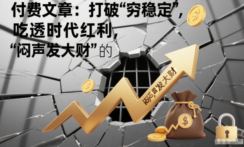 打破“穷稳定”，吃透时代红利：“闷声发大财”的终极秘诀与底层逻辑