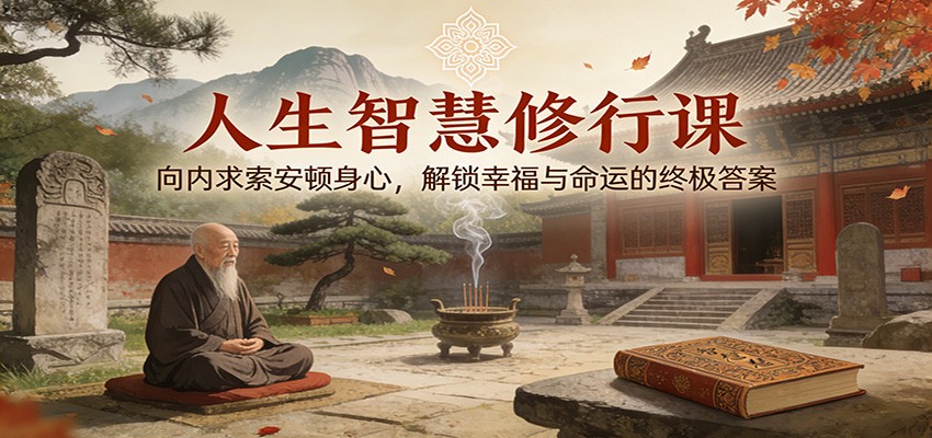 人生智慧修行课：向内求索安顿身心，解锁幸福与命运答案