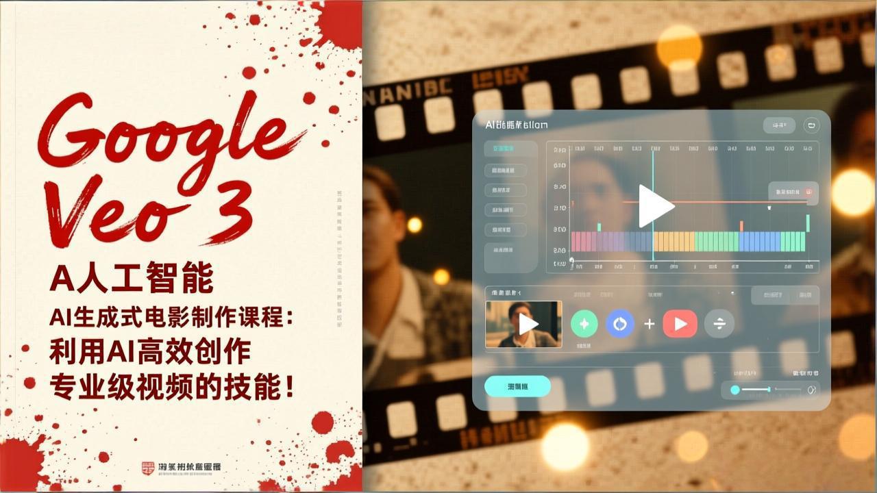 Google Veo 3 AI生成式电影制作课程：高效创作专业级视频技能指南