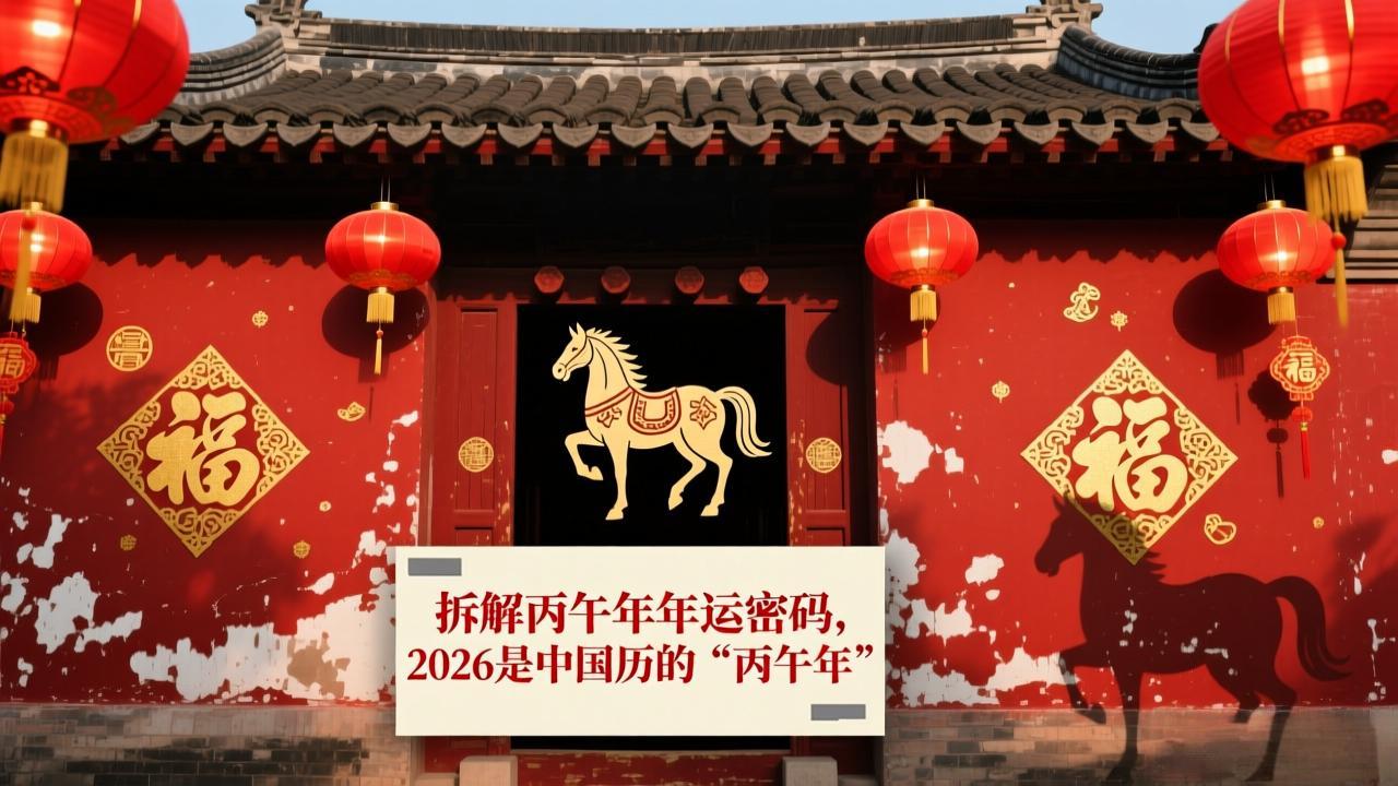 2026丙午年年运密码深度拆解：农历丙午年吉凶祸福提前看