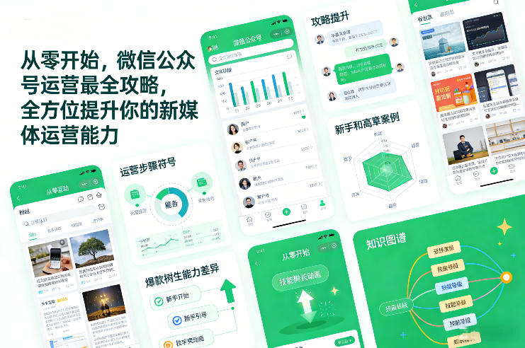 SOE优化指南：从零开始微信公众号运营全攻略，全方位提升新媒体能力