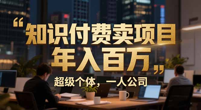 从0到年入百万：超级个体实战全攻略，个人IP×精准引流×成交系统拆解
