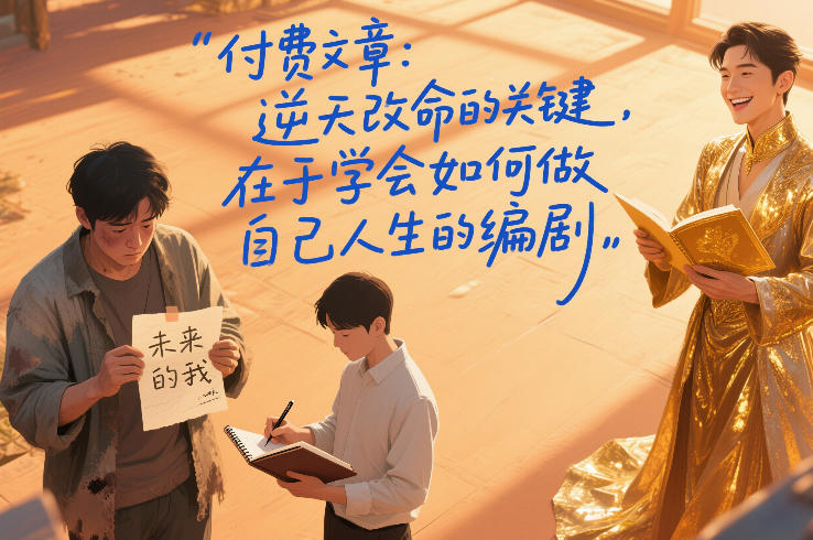 逆天改命的关键：学会做自己人生的编剧，掌控命运的主动权