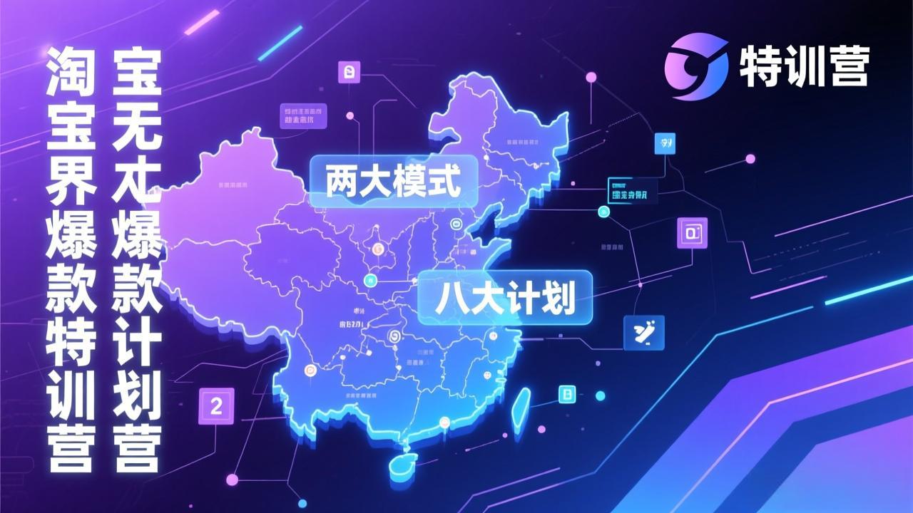 2026年1月杭州线下！淘宝无界爆款训练营：3天构建两大模式八大计划高端集训课