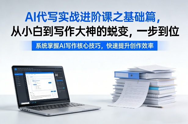 AI代写实战进阶课（基础篇）：从小白到大神蜕变，一步到位保姆级秘籍大揭秘