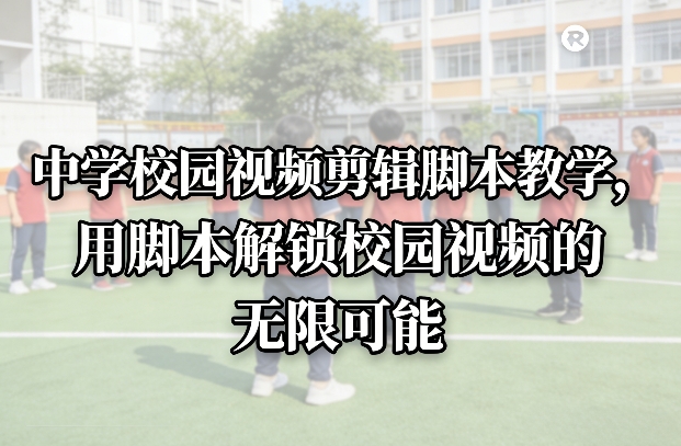 中学校园视频剪辑脚本教学：零基础学脚本，解锁校园视频创意无限可能