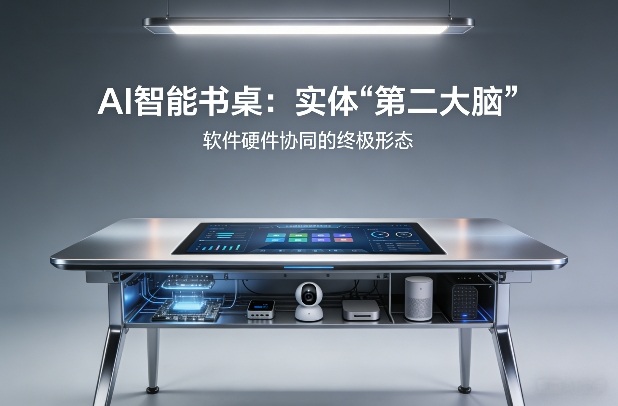 AI智能书桌搭建全攻略：构建实体“第二大脑”，软硬件协同终极形态