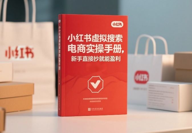 小红书虚拟搜索电商新手实操手册：照着做直接盈利，保姆级攻略