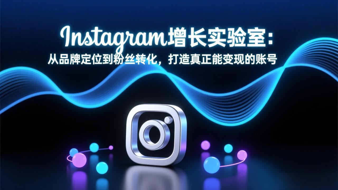 Instagram涨粉实战：从品牌定位到粉丝转化，打造高变现账号全攻略